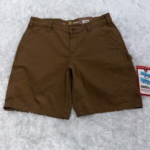 Carhartt Womens Original Fit Crawford Short Brown Size 8 8 Inch Inseam